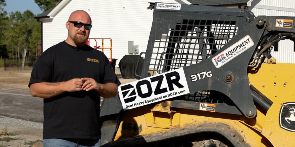 How to operate a skid steer with an experienced equipment operator