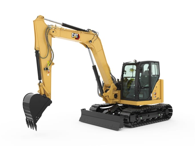 Mini Excavator, 8 ton image