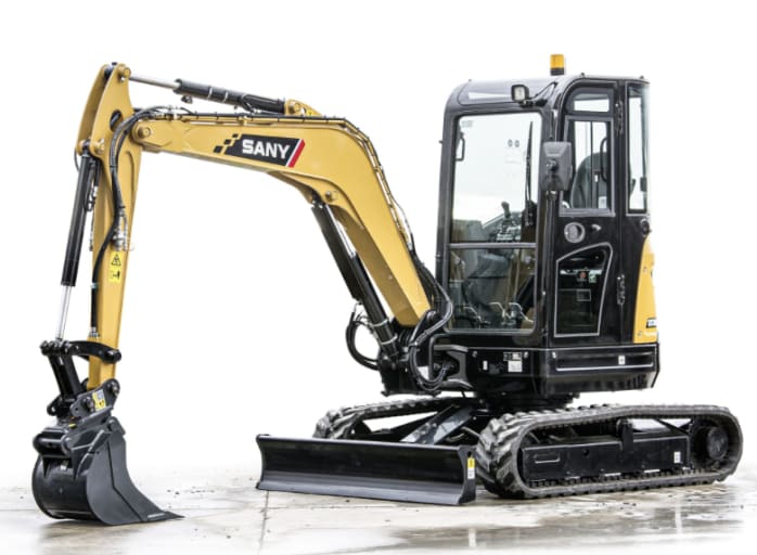 Mini Excavator, 4 ton image