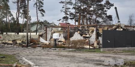 House torn down due to a tornado