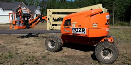 How to operate a boom lift with DOZR