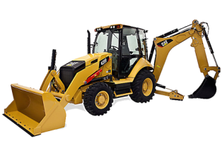 100 Hp  Backhoe image