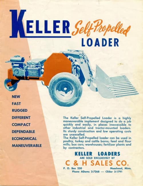 Antique Skid Steer Keller Self Propelled