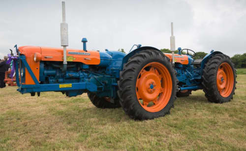 an original articulating dump truck