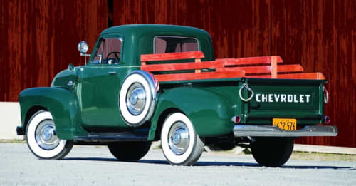 old chevy pickup truck