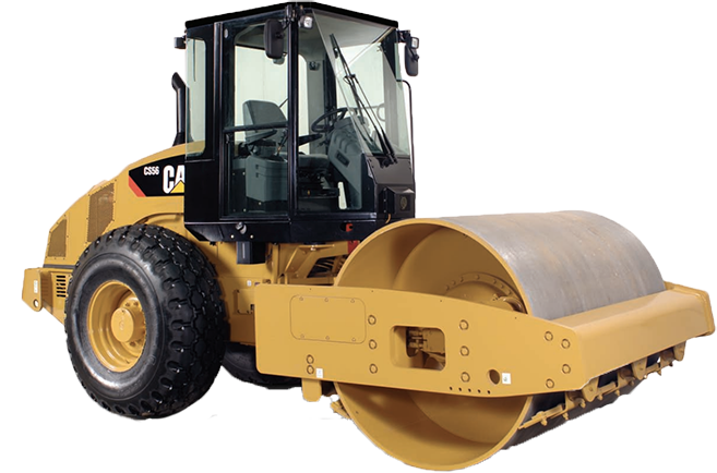 Soil Compaction Smooth Drum