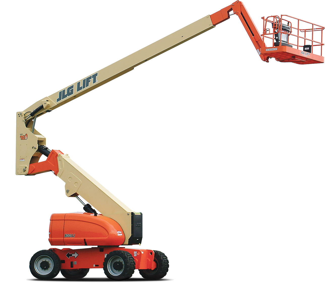 80 Ft, Dual Fuel Articulating Boom Lift image