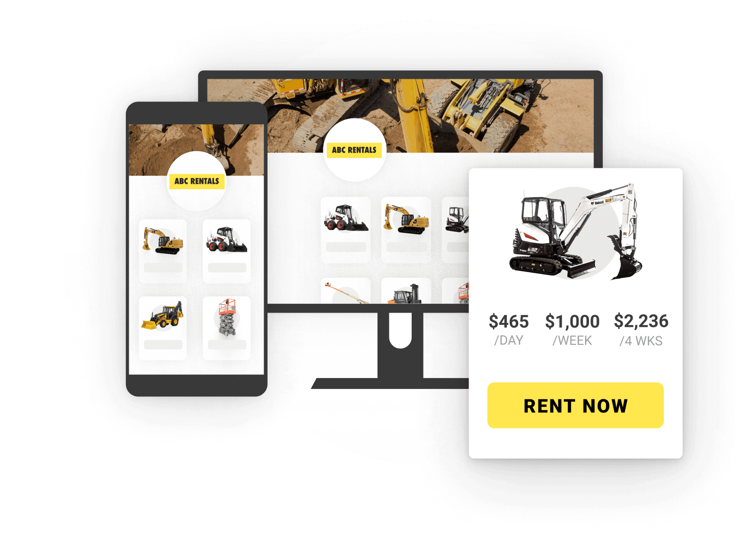 DOZR WebStore page displayed on desktop and mobile devices