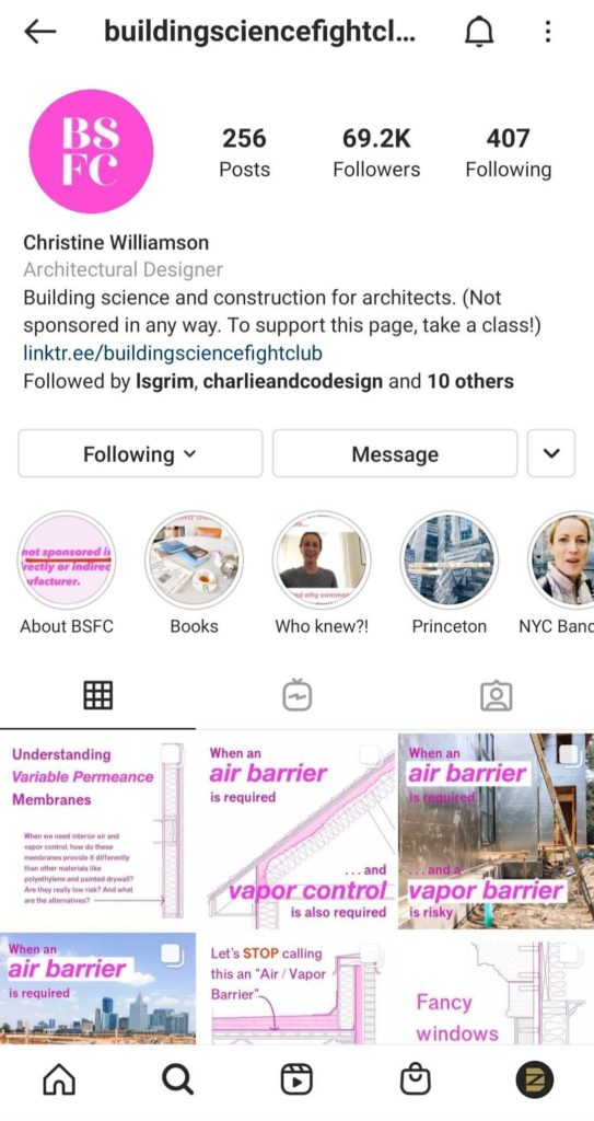 The Best Instagram Accounts to Follow for Construction