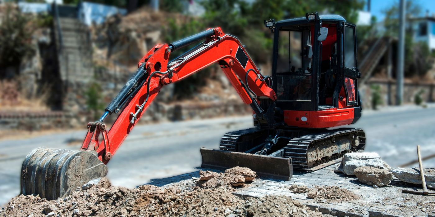 Mini Excavator Trencher