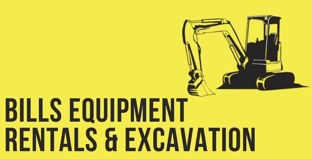 Bill's Equipment Rentals & Excavation logo