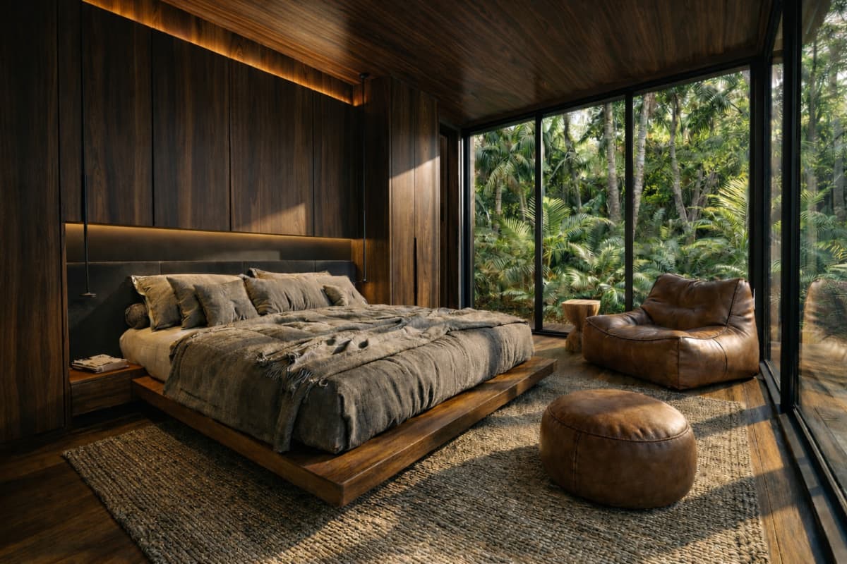 Jungle bedroom
