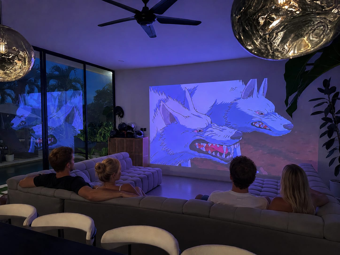 4K Movie Theater Room