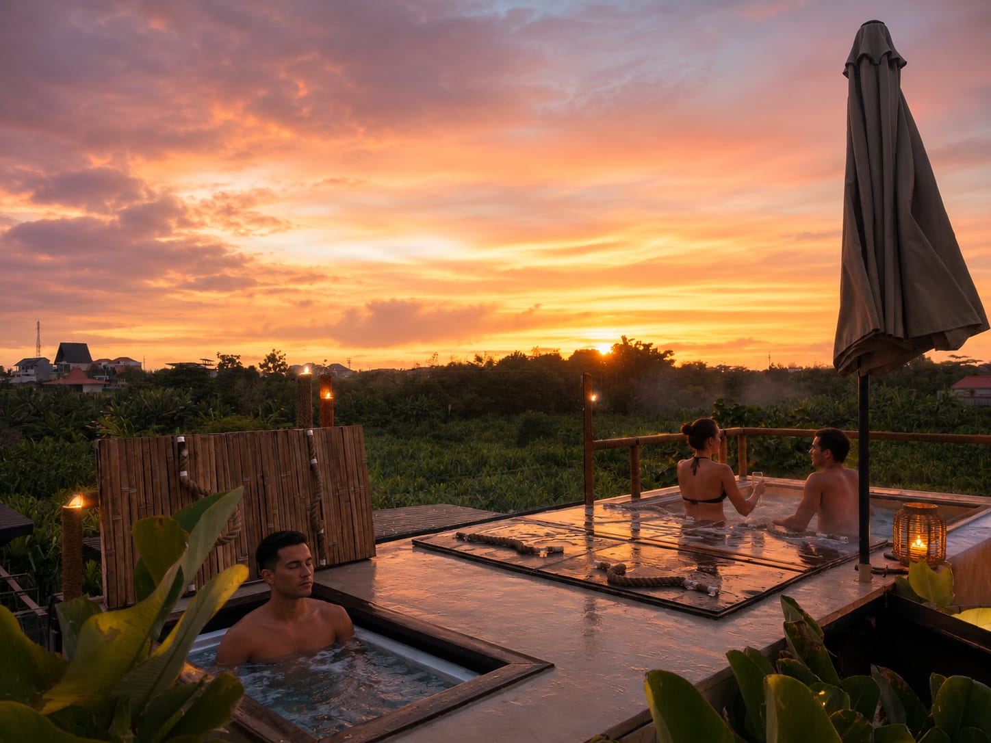 Rooftop Jacuzzi & Ice Bath