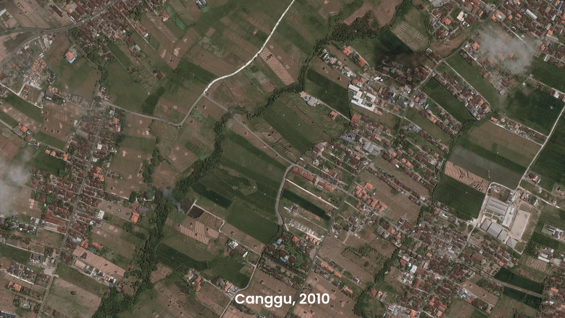 Canggu map timelapse