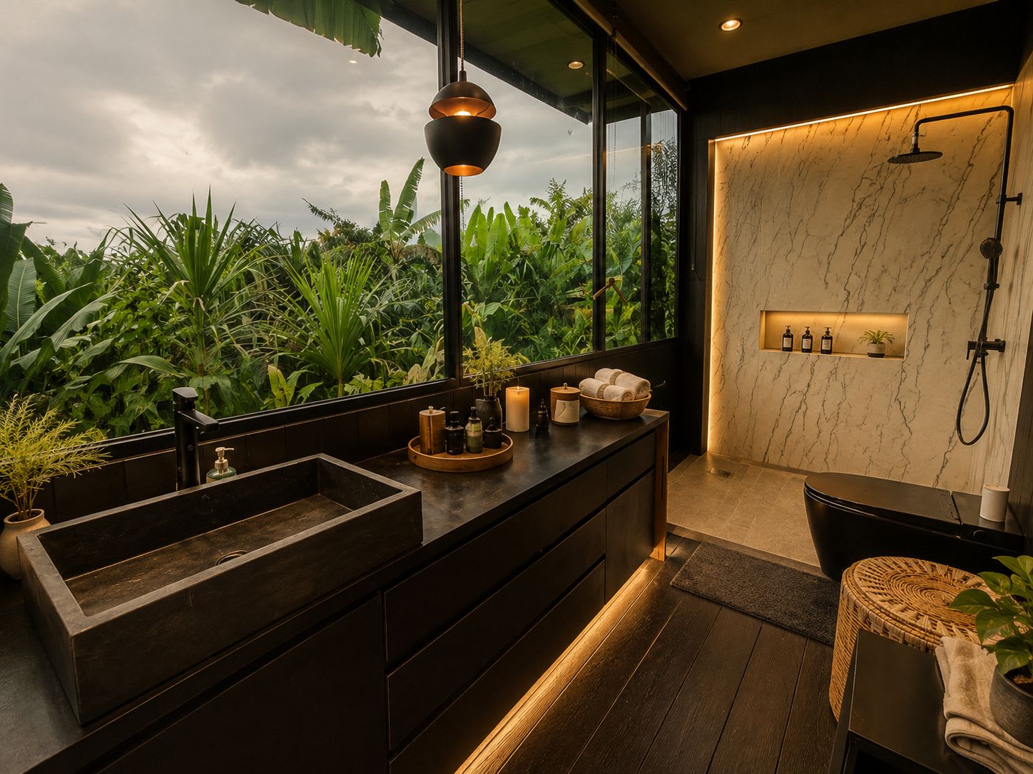 Cabin bathroom