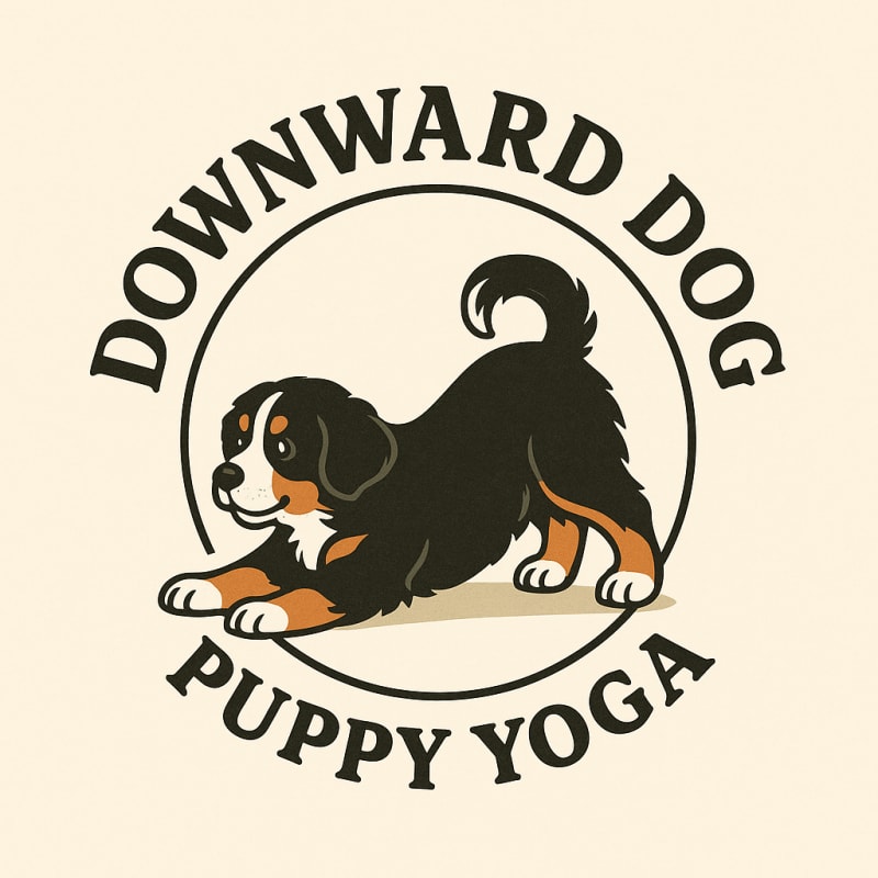 Downward Dog Puppy Yoga logo