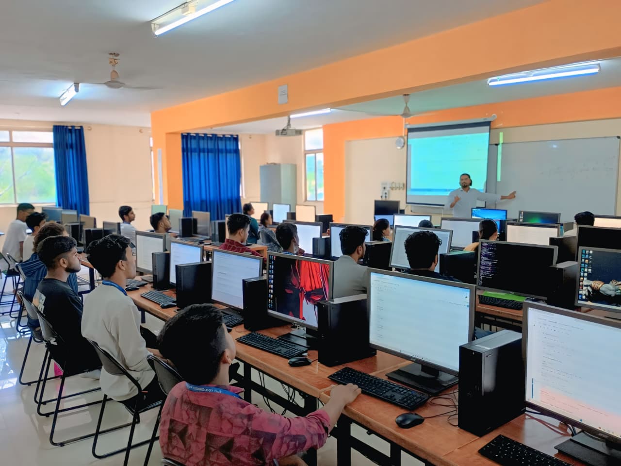 Classroom training session