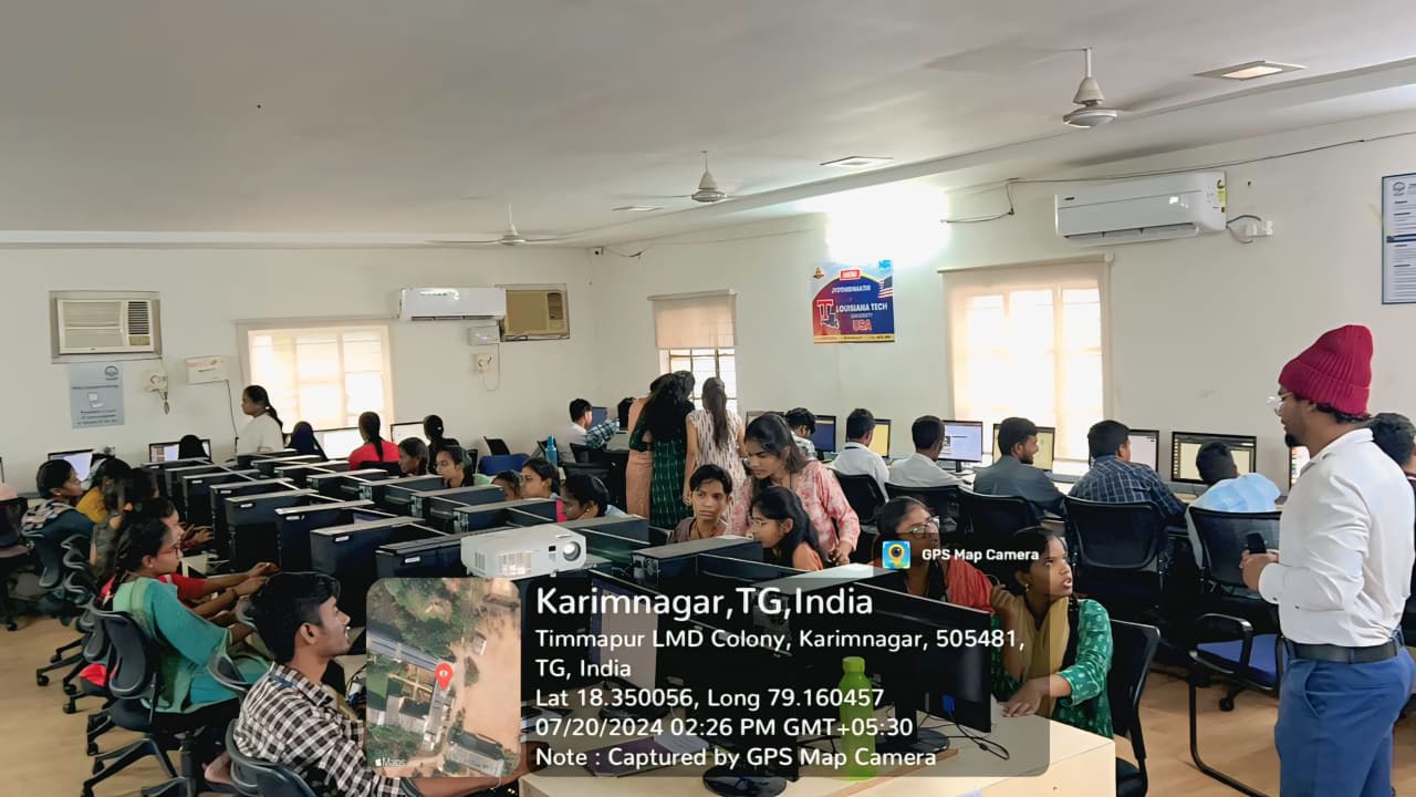 Lab session, Karimnagar
