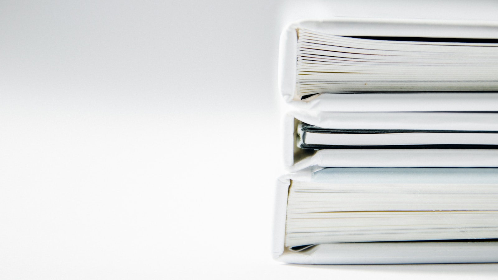 Rows of labeled folders in an archive