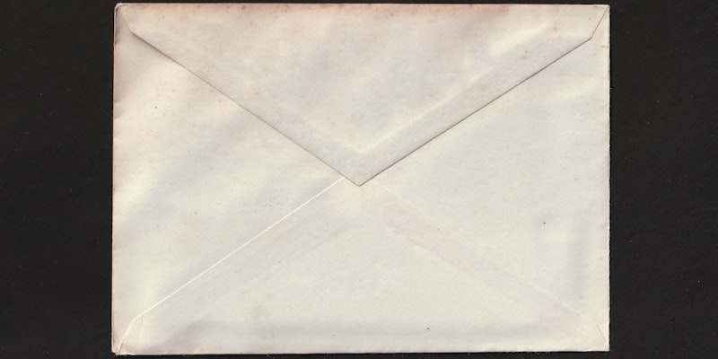 Email inbox with a clean, minimal interface