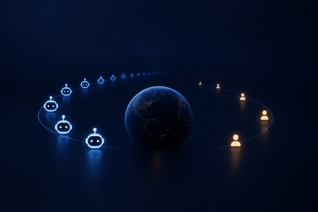 What Happens When AI Agents Outnumber Humans Online? cover image