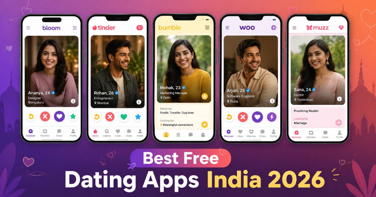 Best Free Dating Apps India 2026 — Jo Actually Kaam Kare (Honest Review)