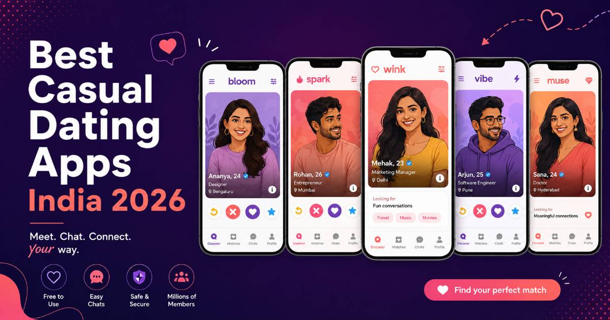 Best Hookup Apps India 2026 — Casual Dating Ke Liye Kaunsa App Actually Works?