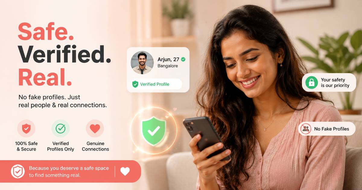Safe Dating Apps for Women India 2026 — Verified Men Only
