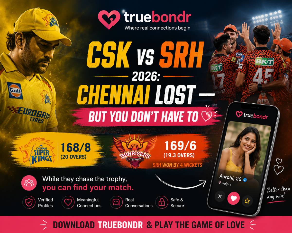CSK vs SRH 2026: Chennai Lost — But You Don't Have To