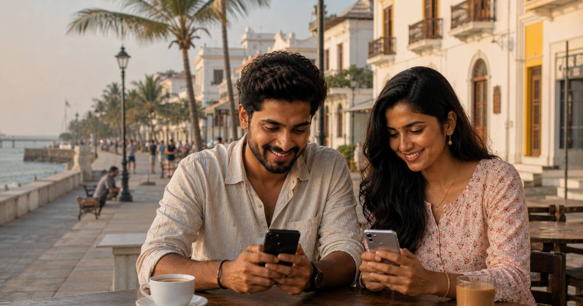 7 Best Dating Apps in Puducherry 2026 — Tested by Puducherry Singles (Honest Guide) 7 Best Dating Apps in Puducherry 2026 — Tested by Puducherry Singles (Honest Guide)