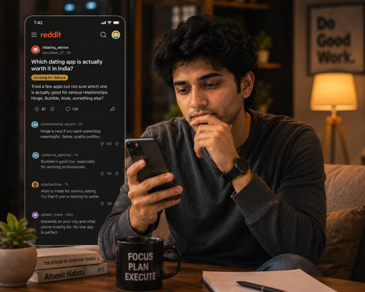 Dating Apps India — What Reddit Actually Says in 2026 | TrueBondr Dating Apps India — What Reddit Actually Says in 2026 | TrueBondr