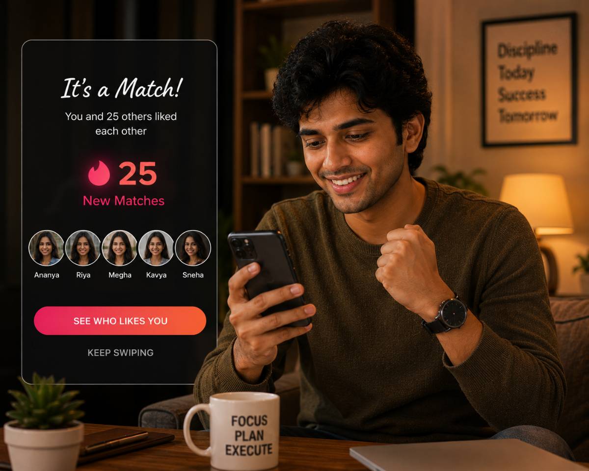 How to Get More Matches on Tinder India 2026 — What Actually Works | TrueBondr How to Get More Matches on Tinder India 2026 — What Actually Works | TrueBondr