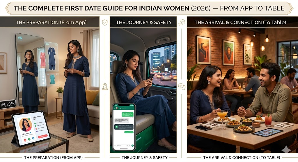 Complete First Date Guide for Indian Women 2026 — From App to Table | TrueBondr