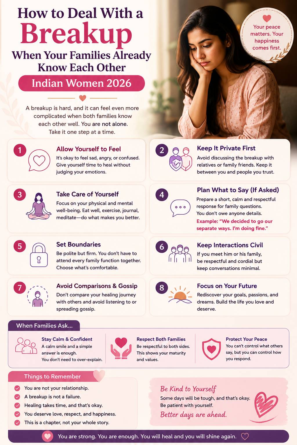 How to Deal With a Breakup When Your Families Already Know Each Other — Indian Women 2026 How to Deal With a Breakup When Your Families Already Know Each Other — Indian Women 2026