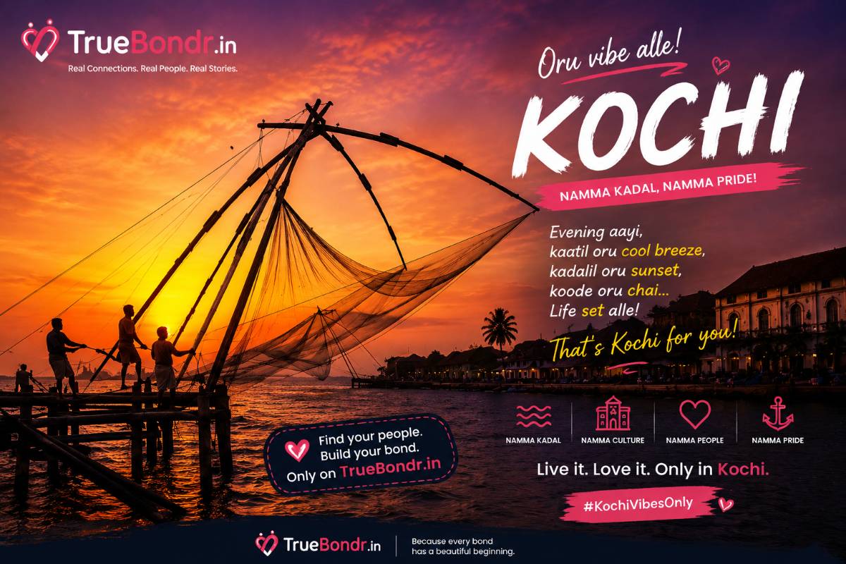 Fort Kochi Travel Guide 2026: Colonial Charm, Backwaters & Meeting Travelers in Kerala | Truebondr Fort Kochi Travel Guide 2026: Colonial Charm, Backwaters & Meeting Travelers in Kerala | Truebondr