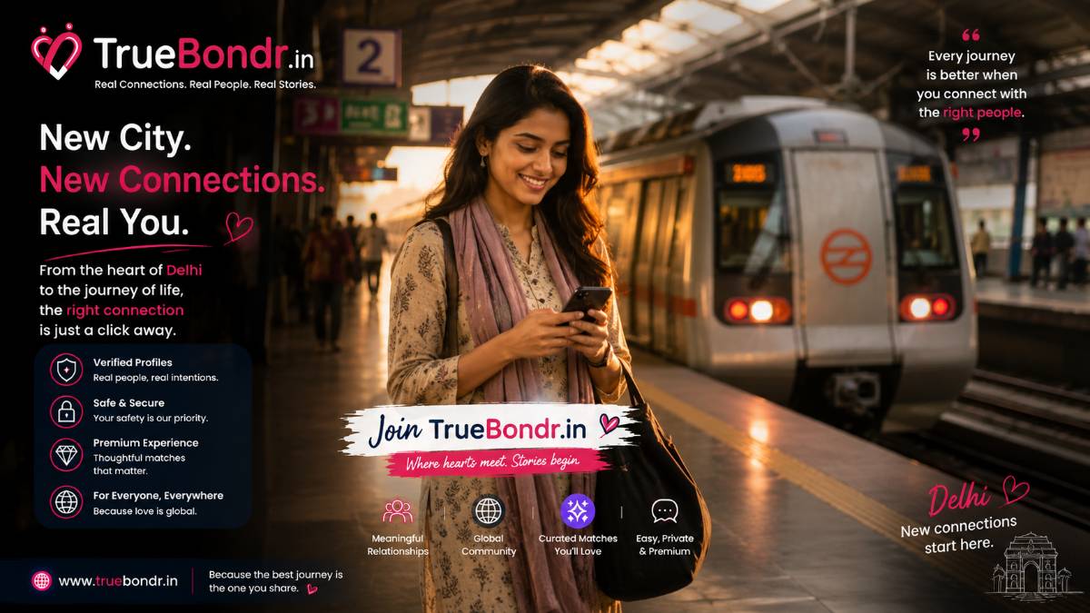 Free Dating Apps for Women in Delhi 2026 — No Payment, Verified Men | TrueBondr