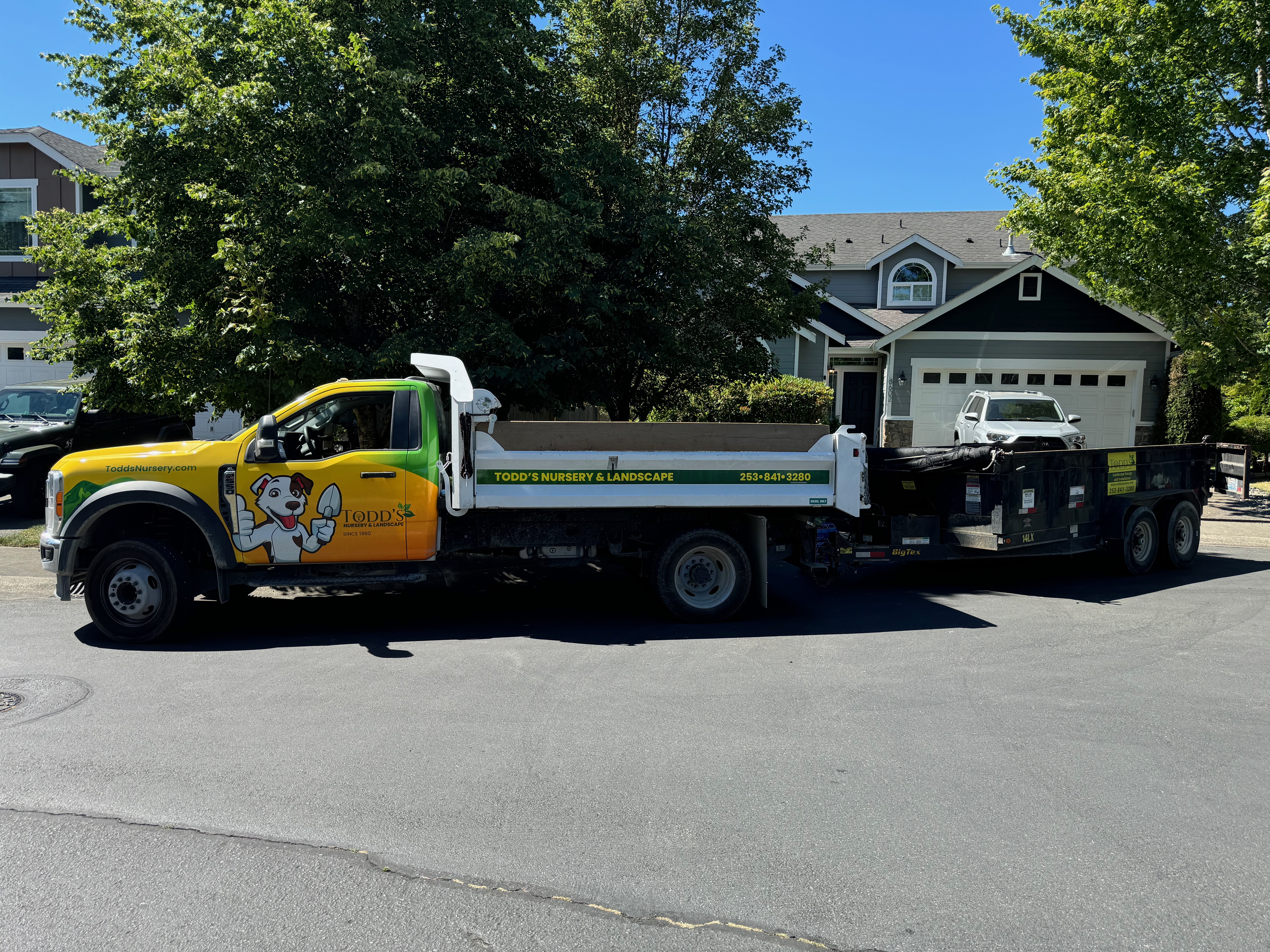 Landscaping project by Todd's Nursery & Landscaping in Puyallup Valley, WA