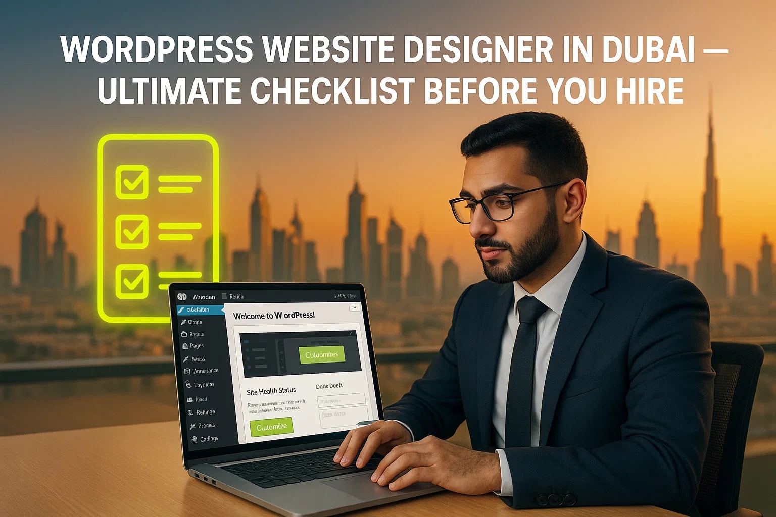 WordPress Website Designer in Dubai — Checklist Before You Hire