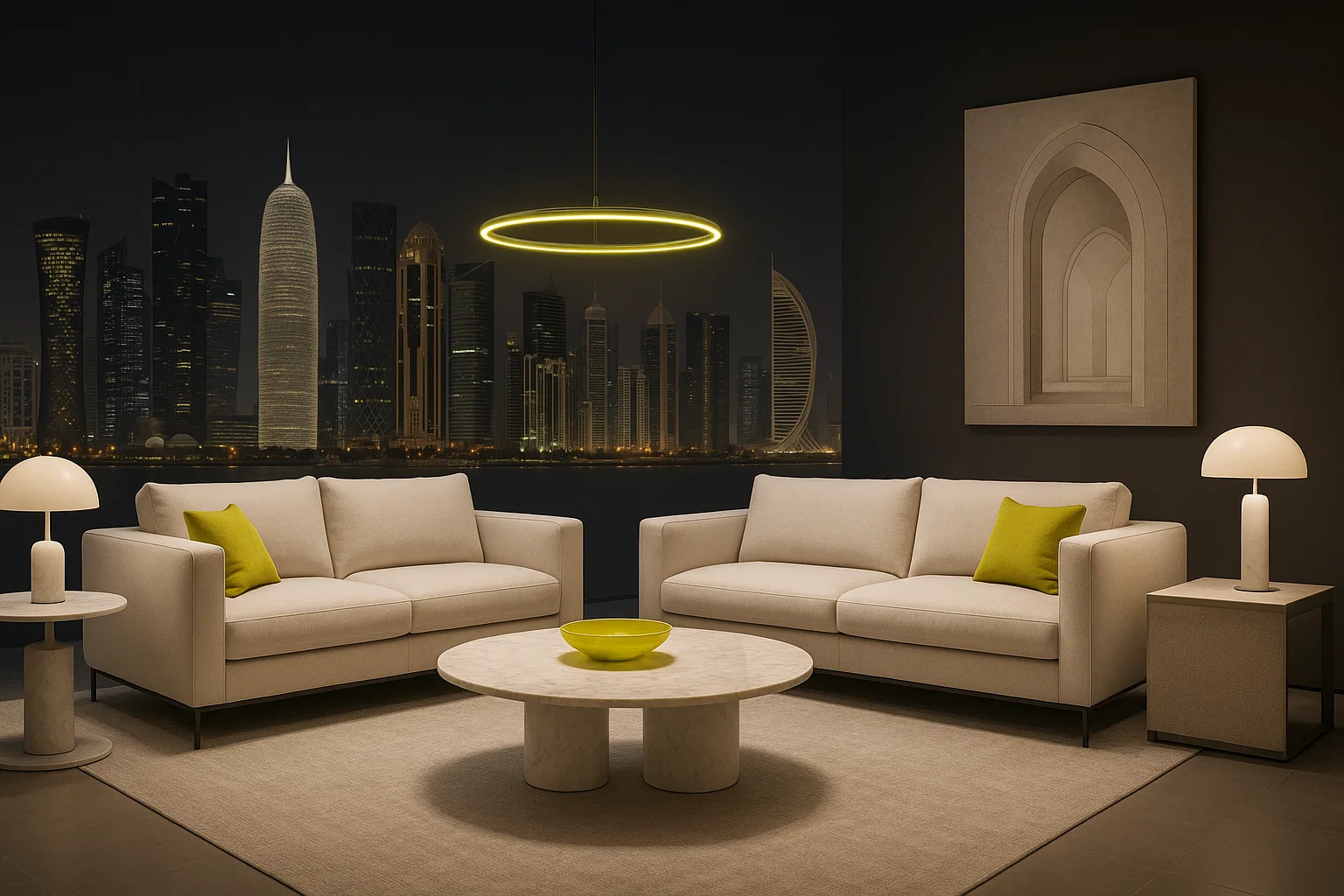 Doha Retail Brand Luxury Furniture Store
