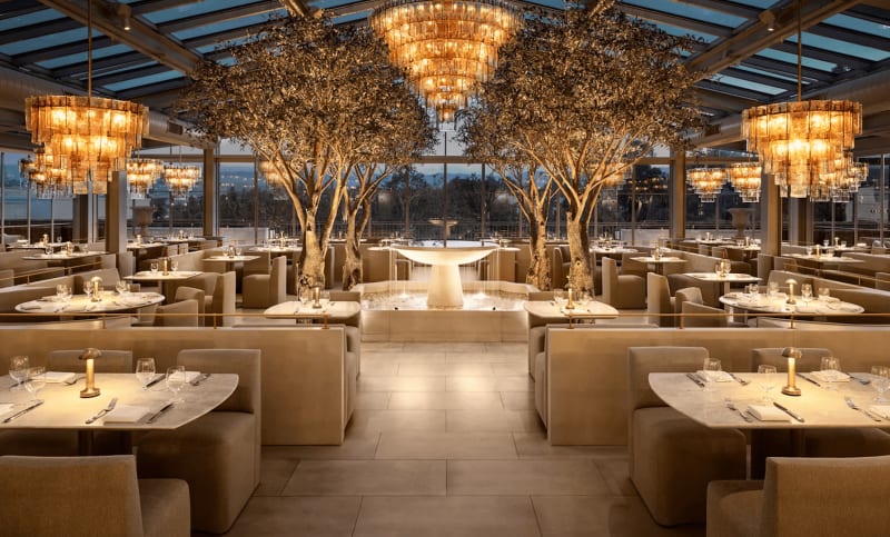 RH Rooftop Restaurant at RH Raleigh