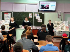 По страницам блокадного Ленинграда: члены Молодежного Совета провели важный урок