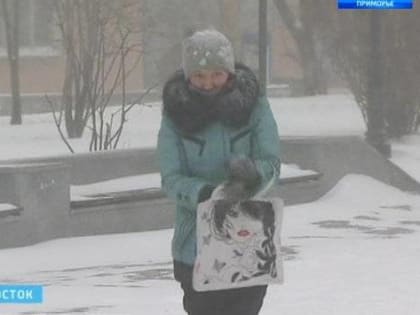 Аномальный мороз ударил по Владивостоку