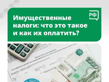 Срок уплаты имущественных налогов приближается