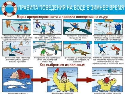 Дальнереченский инспекторский участок Центра ГИМС ГУ МЧС России по Приморскому краю напоминает правила поведения на льду
