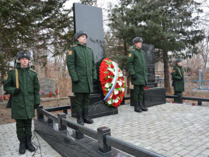 Митинг и церемония, посвященная Дню памяти о россиянах, исполнявших служебный долг за пределами Отечества, состоялись сегодня, 15 февраля на Шевелевском кладбище