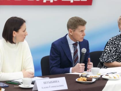 Олег Кожемяко встретился с военнослужащими, получившими ранения на фронте