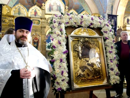 Чудотворная икона Пресвятой Богородицы «Умиление» прибыла в Уссурийск