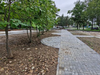 Благоустройство детского городка «Радость» в Хабаровске