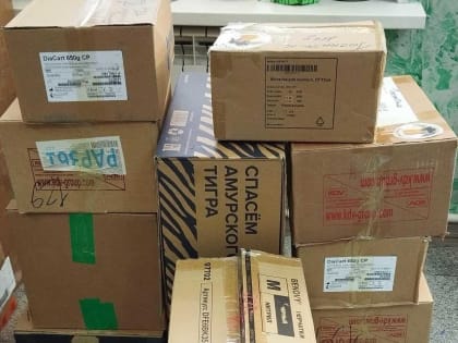 Пункт сбора гуманитарной помощи получает обратную связь от воинов